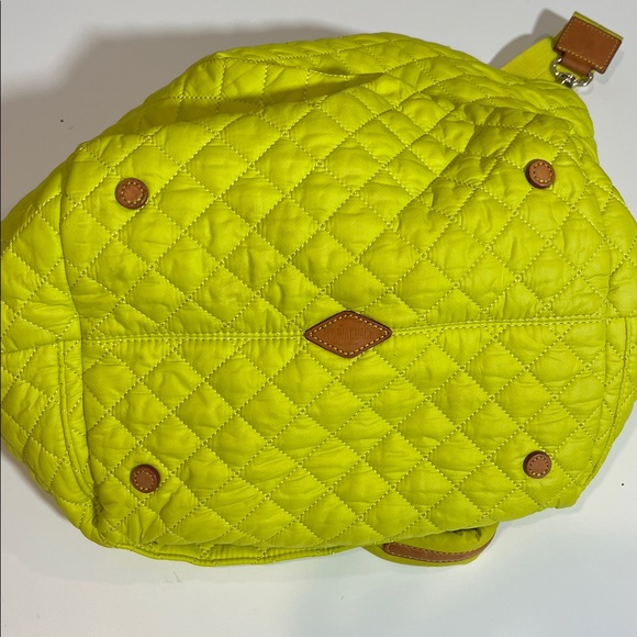 MZ Wallace Medium Metro Tote Deluxe – Bright Yellow - Picture 11 of 13